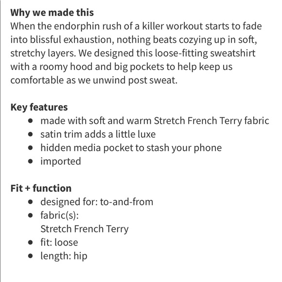 Lululemon All Good Pullover - Picture 5 of 13